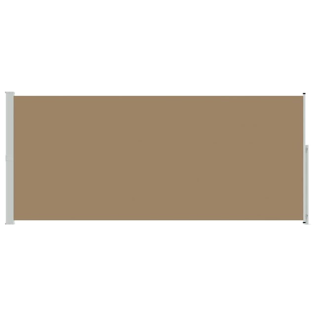Ausziehbares Seitenmarkise Taupe 300 X 180 Cm Polyester Vidaxl