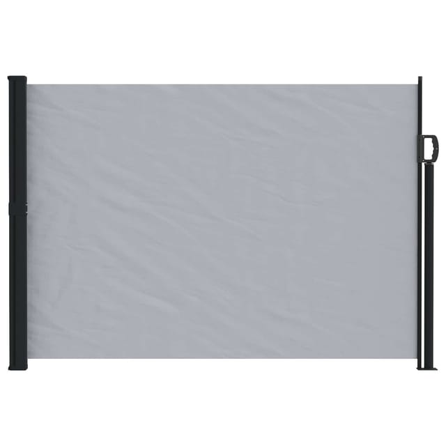 Ausziehbares Seitenmarkise Grau 300 X 140 Cm Polyester Vidaxl