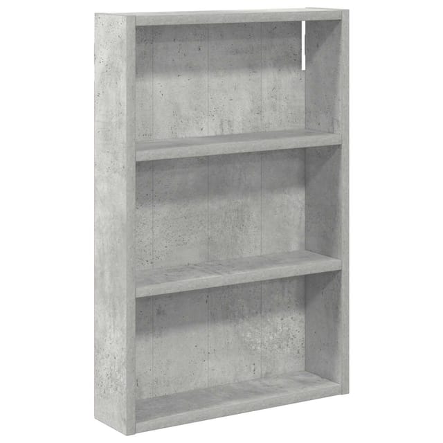 Badezimmer-wandschrank Mit Regal Betongrau 40 X 10 X 60,5 Cm Vidaxl