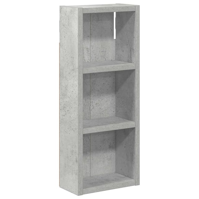 Badezimmer-wandschrank Betongrau 20 X 10 X 50 Cm Holzwerkstoff Vidaxl