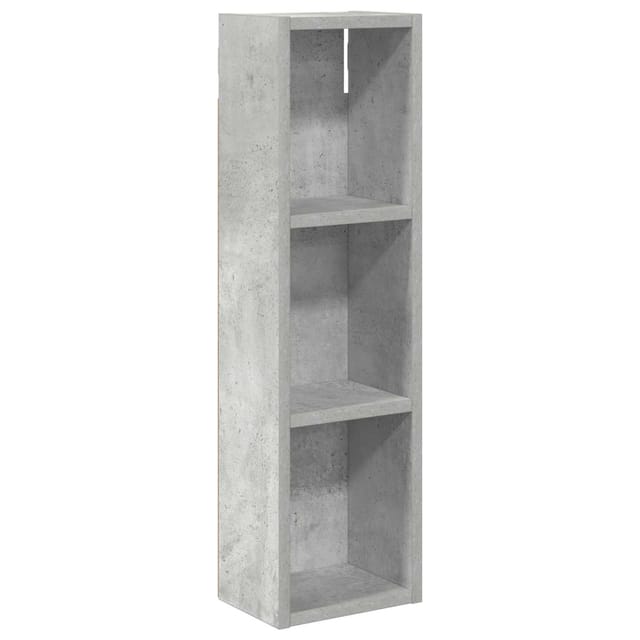 Badezimmer-wandschrank Betongrau 20 X 14 X 70 Cm Holzwerkstoff Vidaxl