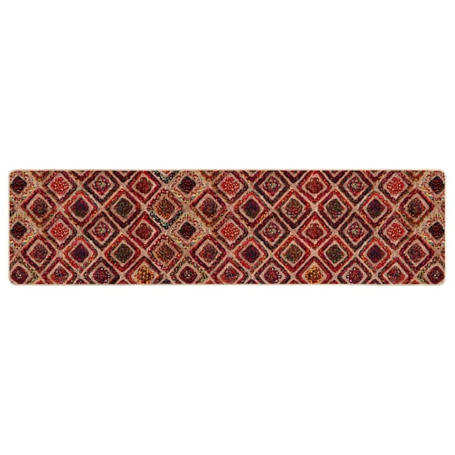vidaXL Teppichläufer MARSA Mehrfarbig 80 x 250 cm Polyester und PVC 42023266