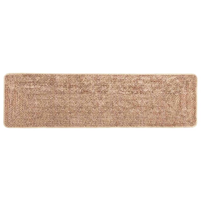 vidaXL Teppichläufer MARSA Gelb 50 x 200 cm Polyester und PVC 42023207