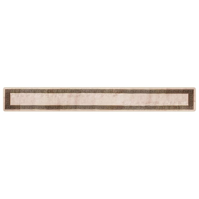 vidaXL Teppichläufer MARSA Schwarz 50 x 400 cm Polyester und PVC 42023328