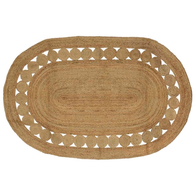 vidaXL Teppich Braun 205 x 305 cm Jute 42010808