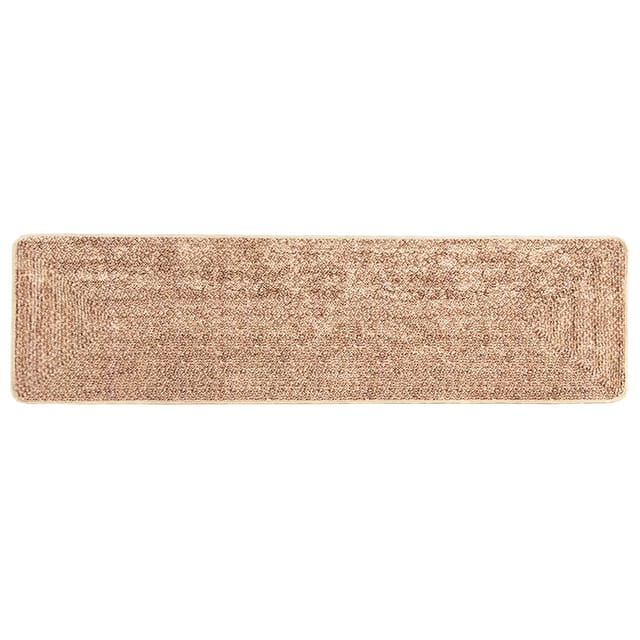 vidaXL Teppichläufer MARSA Gelb 80 x 350 cm Polyester und PVC 42023218