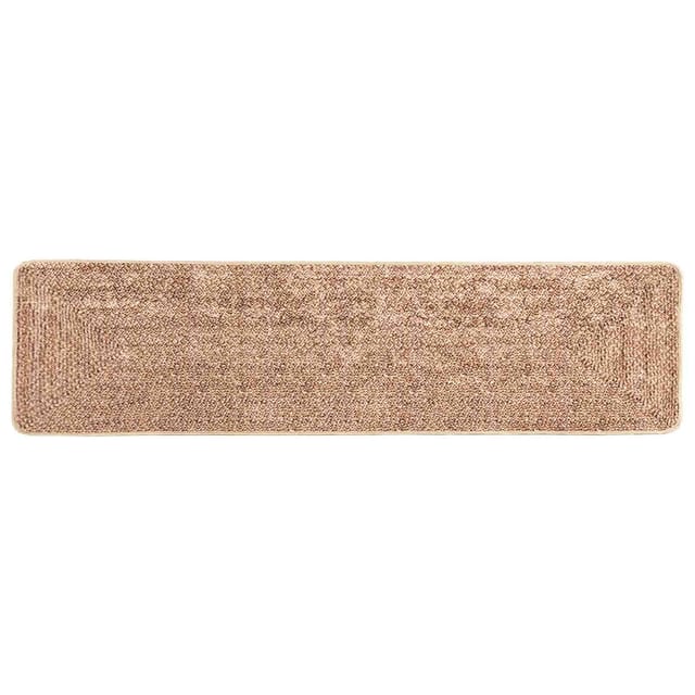 vidaXL Teppichläufer MARSA Gelb 50 x 400 cm Polyester und PVC 42023211