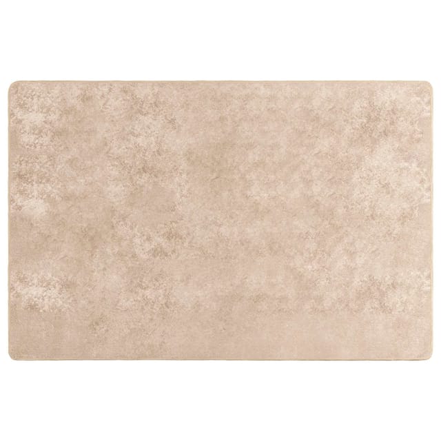 vidaXL Teppichläufer MARSA Beige 120 x 170 cm Polyester und PVC 42023097