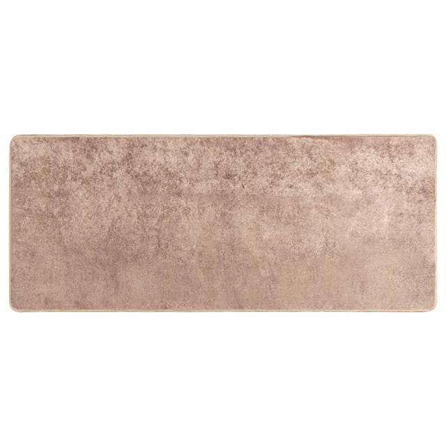 vidaXL Teppichläufer MARSA Sand 50 x 100 cm Polyester und PVC 42023102