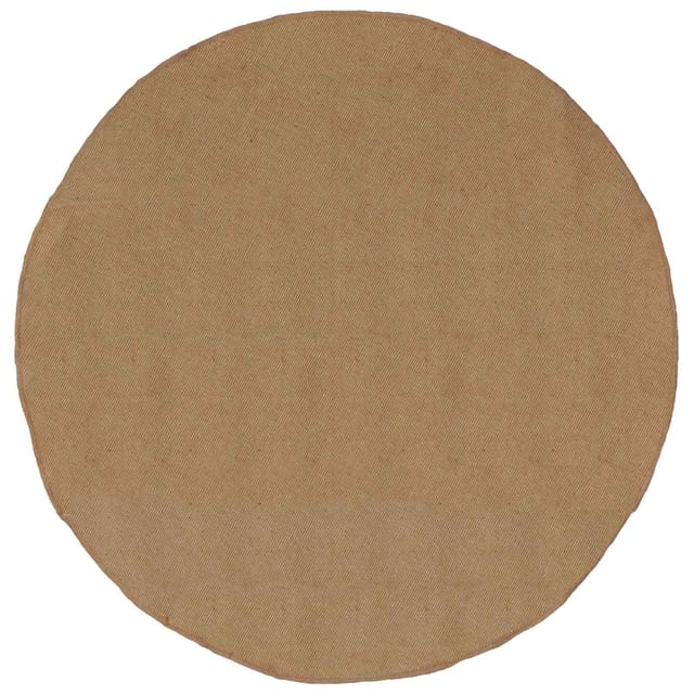 vidaXL Teppich Natur Ø 240 cm Jute 42010795
