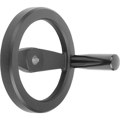 2-SPEICHENHANDRAD D1=250 PASSBOHRUNG MIT NUT D2=26H7, B3=8, T=29,3, ALUMINIUM, SCHWARZ PULVERBESCHICHTET, (K0162.51250X26)