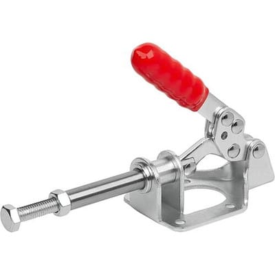 SCHUBSTANGENSPANNER STANDARD, F2=1350, STAHL VERZINKT, KOMP:KUNSTSTOFF ROT