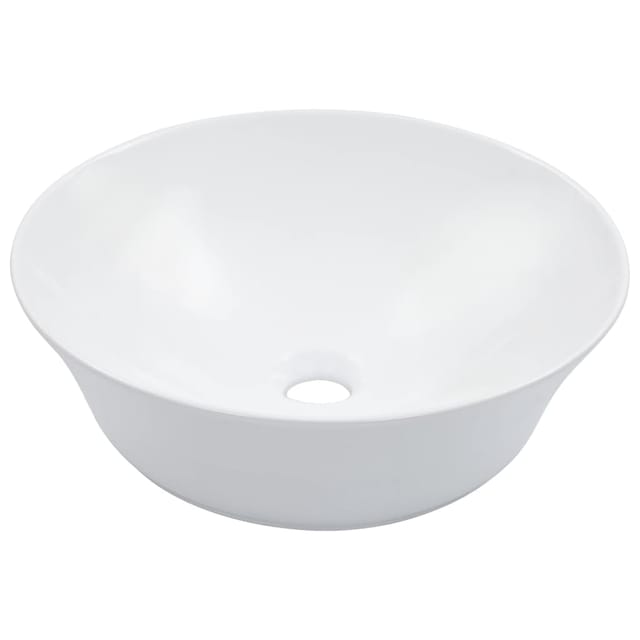 Waschbecken 41 X 12,5 Cm Keramik Weiß Vidaxl
