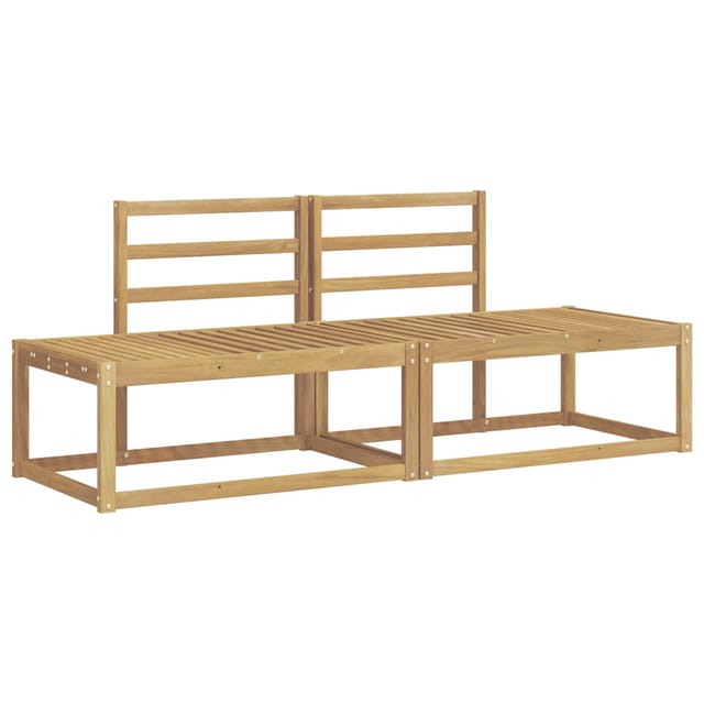 Outdoor-sofagarnitur 2 Pcs Weiß 182,5 X 63 X 73 Cm Vidaxl