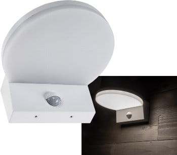 Led Wandleuchte "tortuguero" Ip65, 15w, 1569lm, Bewegungsmelder