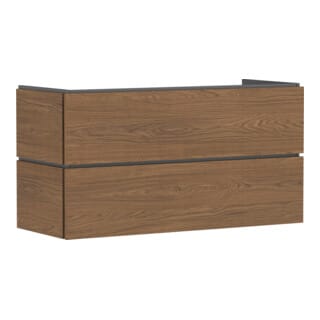 Hansgrohe Xilesa E - Waschbeckenunterschrank, 62x118x47 Cm, 2 Schubladen, Eiche Kaschmir 54264550