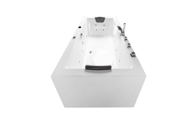 Basera® Indoor Whirlpool Badewanne Naxos Basic 140 x 75 cm