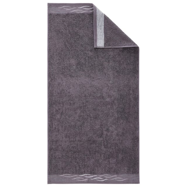 Dyckhoff Handtuch Wave Grau 50 x 100 cm