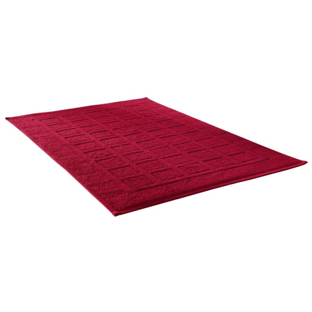 Dyckhoff Badvorlegerset Planet Rot 50 x 80 cm 3-tlg.