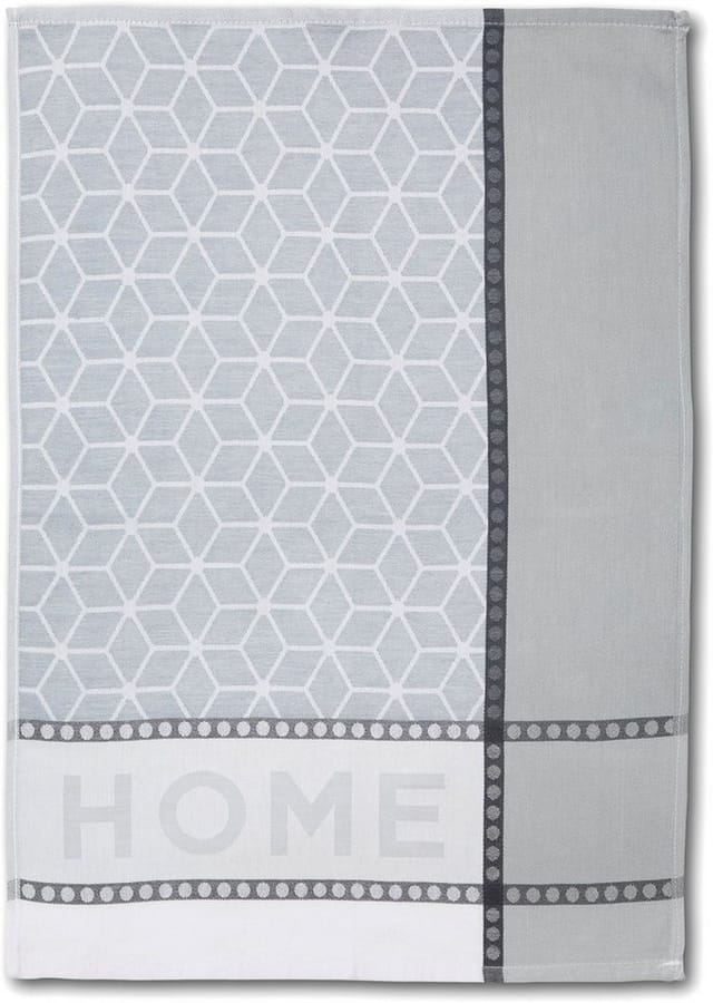 Dyckhoff Geschirrtuchset Home & Kitchen Grau 50 x 70 cm