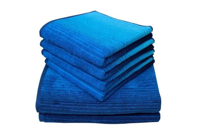 Dyckhoff Handtuch Colori Blau 50 x 100 cm