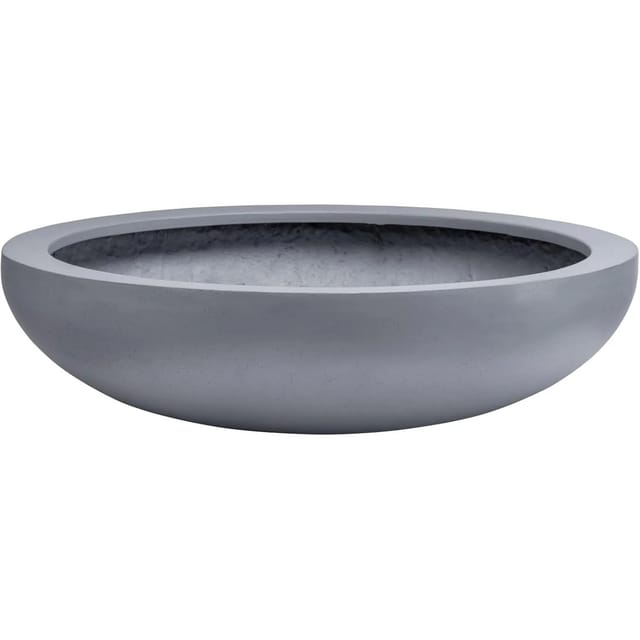 VIVANNO Pflanzschale PLANA 54 cm x 54 cm x 14 cm Betongrau