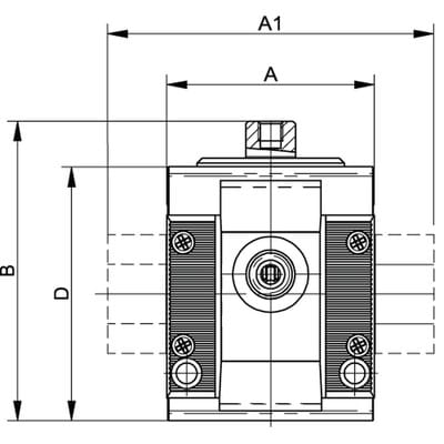 Druckregler pneumatisch vorgesteuert »SYNTESI«, BG 2, G 1/2 (5624R004)