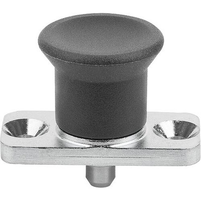ARRETIERBOLZEN MINI MIT ANSCHRAUBFLANSCH GR.3, D=10, S=10, L4=10, A=38, FORM:A O.RASTNUT, (K2001.131010)
