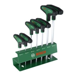 7-teiliges Set Mit Hexagonalen Schraubendrehern Mit T-griff Von Bosch - 2 Bis 10 Mm