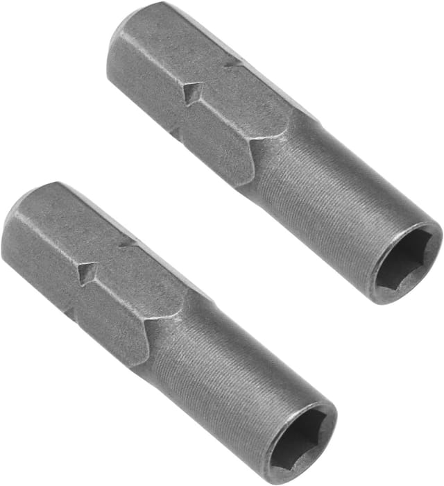 2-teiliger Manueller Schraubendreher-adapter/elektrischer Sechskantgriff Mit Präzisem 6,35-mm-bit-einsatz (1/4 Zoll Bis 4 Mm)