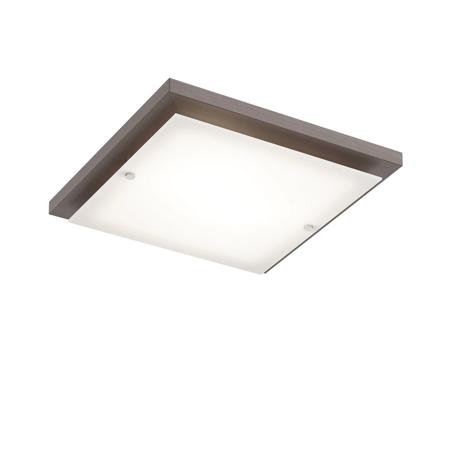[gebraucht] B-ware Envostar Kerio Deckenlampe 35x35 Cm Wenge Deckenleuchte Lampe Leuchte Spot