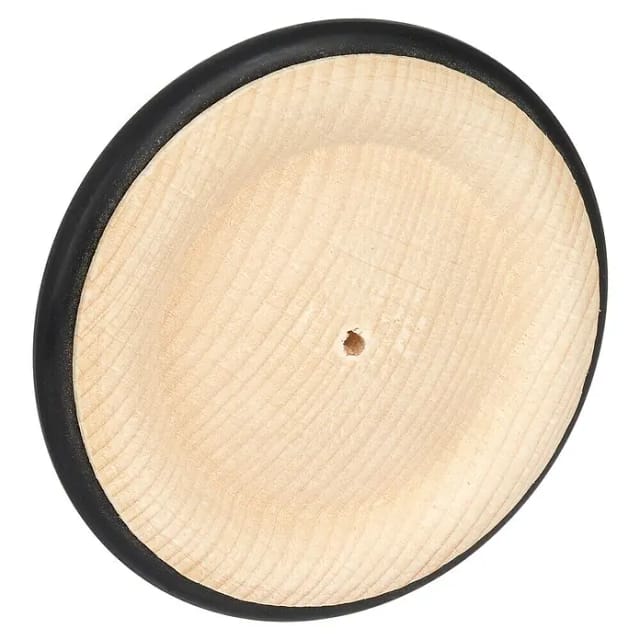Stabilit Holzrad (84 mm, Buche Natur, Gummi)