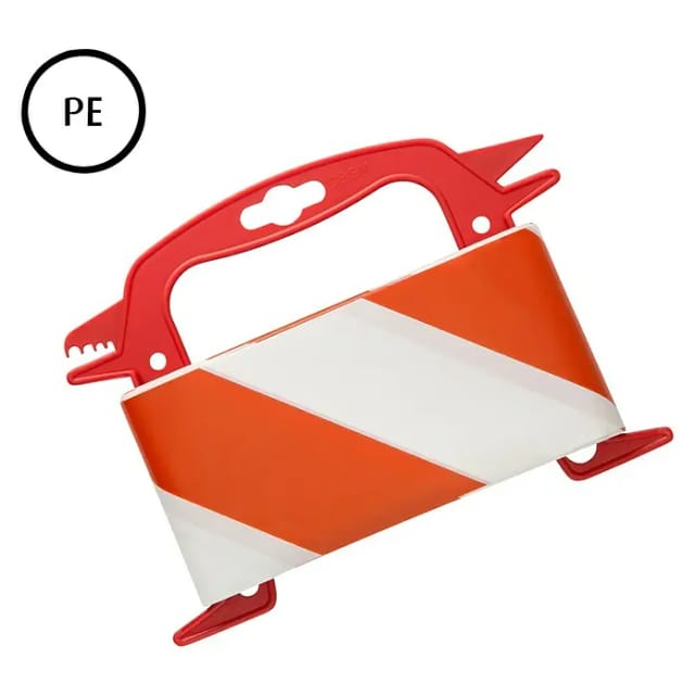 Stabilit Absperrband (L x B: 50 m x 80 mm, Rot/Weiß)