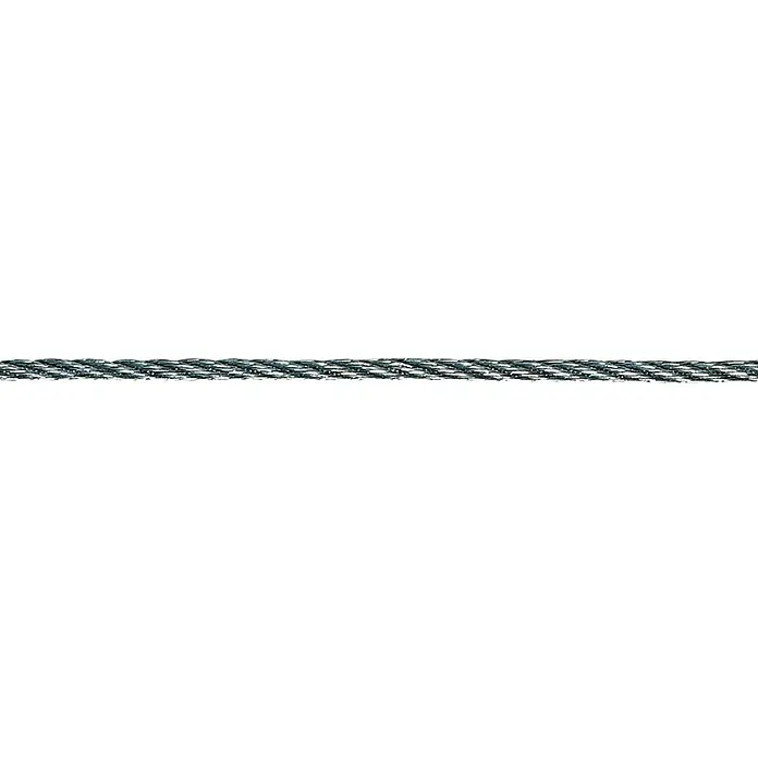 Stabilit Bilderseil Meterware (Durchmesser: 1,5 mm, Stahl, Verzinkt)