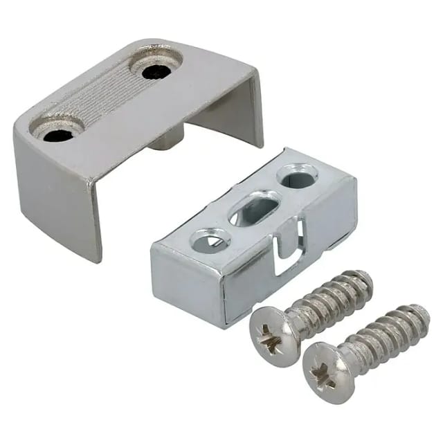 Korpusverbinder (L x B x H: 37 x 15 x 11 mm, Vernickelt)