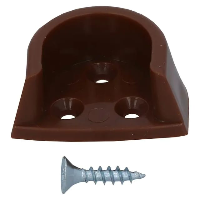 Schrankrohrlager (Durchmesser: 20 mm, Kunststoff, 2 Stk.)