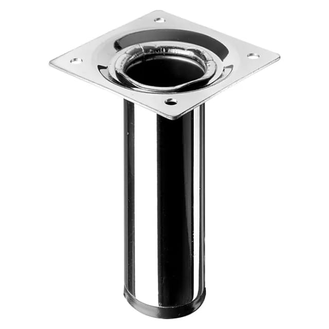 Element System Möbelfuß (Ø x H: 3 x 10 cm, Traglast: 50 kg, Stahl, Chrom)