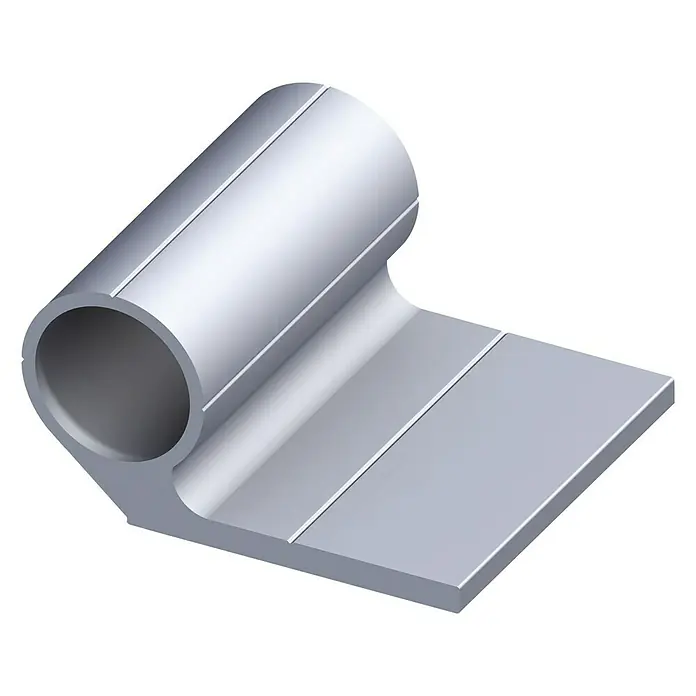 Kantoflex Rohr (7,5 x 12,5 x 5,5 mm, Aluminium)