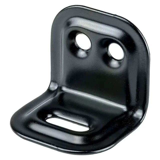 Stabilit Regalwinkel (L x B x H: 25 x 30 x 40 mm, Schwarz)
