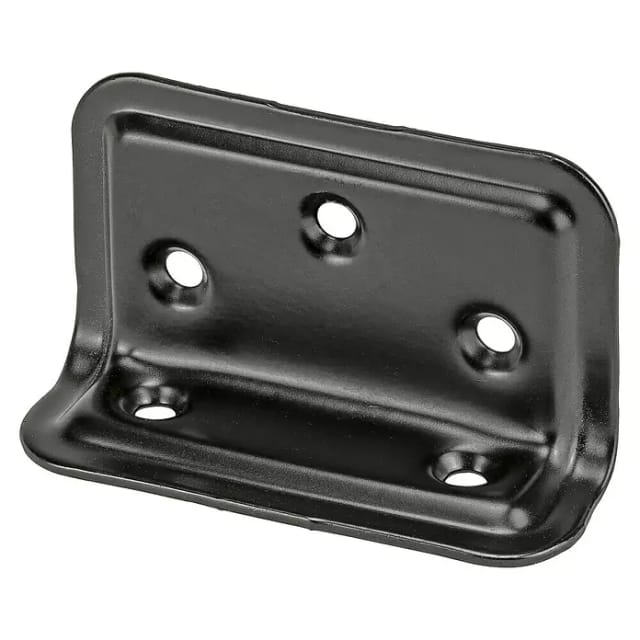 Stabilit Regalwinkel (L x B x H: 40 x 25 x 70 mm, Schwarz)