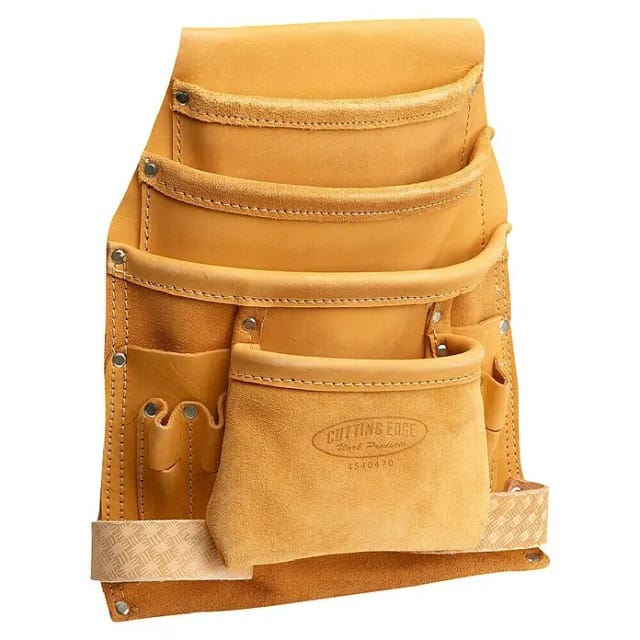 Werkzeug-Gürteltasche (Leder, Leder, Anzahl Taschen: 10 Stk.)