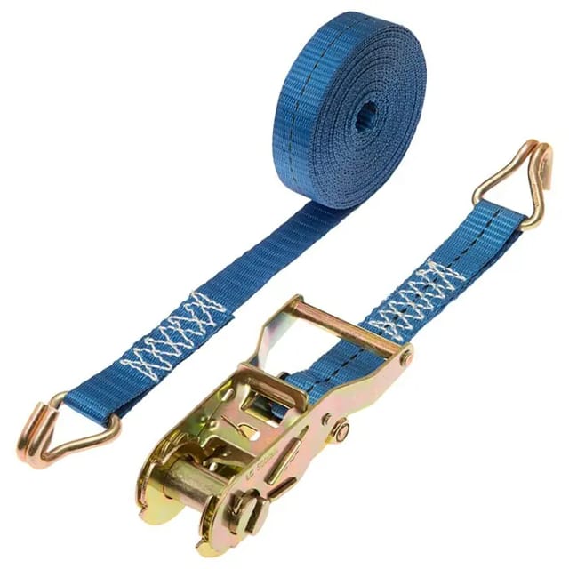 Conacord Spanngurt (5 m x 2,5 cm, Mit Ratsche, Spitzhaken)