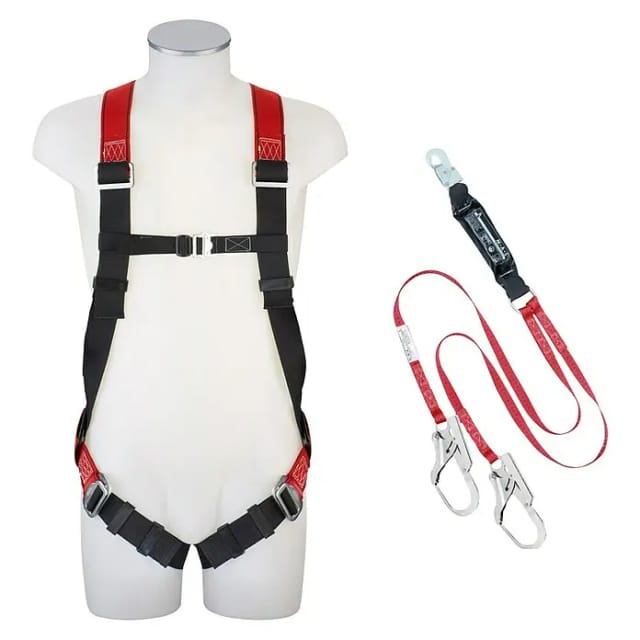 Conacord Absturzsicherungs-Set Twin (Doppelgurt mit Karabinern, Größe: 48 - 56)