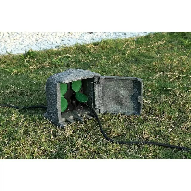 Voltomat Baustromverteiler Power Rock (Anzahl Steckdosen Schuko: 4 Stk., IP44)