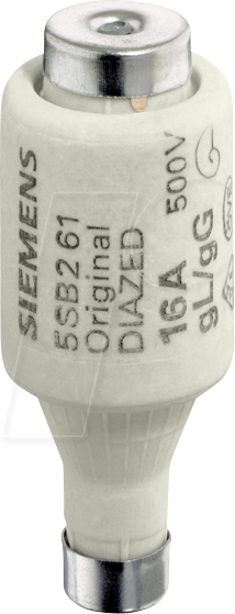 ASS Diazed-Sicherung (20 A, 500 V, E27, DII, 5 Stk.)