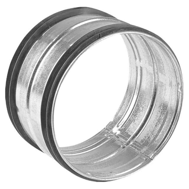 Air-Circle Wickelfalzrohr-Verbinder (Durchmesser: 100 mm, Stahl)
