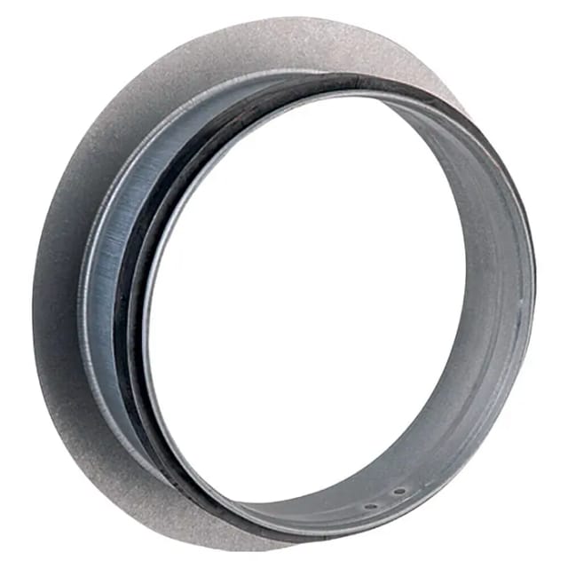 Air-Circle Wickelfalzrohr-Bundkragen (Durchmesser: 125 mm, Stahl)
