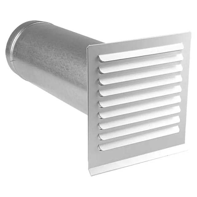 Air-Circle Teleskop-Mauerkasten (Durchmesser: 100 mm, Verstellbereich: 31 cm - 45 cm, Metall)