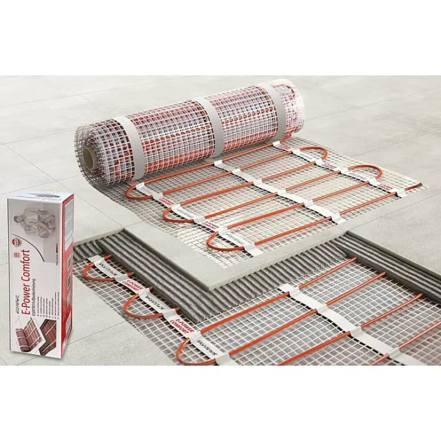 Admiral E-Power Fußbodenheizung Comfort (L x B: 2 x 0,5 m, Beheizbare Fläche: 1 m², 150 W)