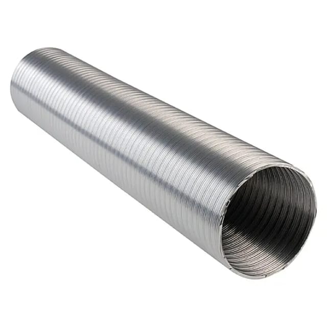 Air-Circle Flexrohr (Aluminium, Ø x L: 100 mm x 2,5 m, Max. Luftleistung: 300 m³/h)